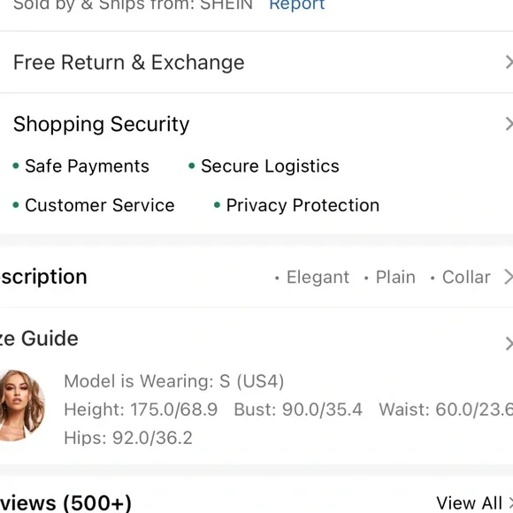 Solid Wrap Tie Side Dress - Picture 7 of 7